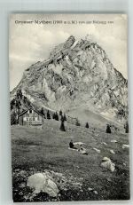 6430 Schwyz 1913 Foto AK Großer Mythen