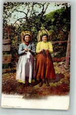 6500 Bellinzona Foto AK Tracht Frauen