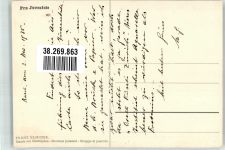 Muotathal Schafherde am Glattalpsee sign. Elmiger , F. Pro Juventute Schweiz 1935 Künstlerkarte