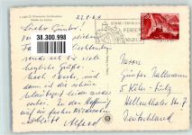 9490 Vaduz 1964 Foto AK Auto Geschäft Commersz Haus Schloss