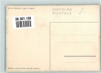 6978 Gandria Künstlerkarte Lago di Lugano Gasse
