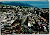 1000 Lausanne Losanna Foto AK Fliegeraufnahme