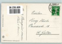 Gebirgspost P.Z. 30449 Postkutsche Schweiz 1918