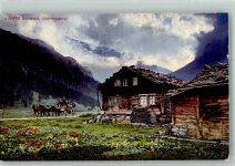 Gebirgspost P.Z. 30449 Postkutsche Schweiz 1918