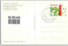 700 Jahre 1291-1991 Schweizer Eidgenossenschaft