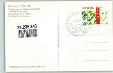 700 Jahre 1291-1991 Schweizer Eidgenossenschaft