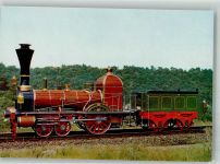 6000 Luzern Lucerne Foto AK Die Spanisch-Brötli-Bahn von 1847 Verkehrshaus der Schweiz