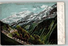 Klausenstrasse 1903 Foto AK Postkutsche Klausenstrasse