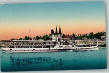 Luzern Lucerne RD Unterwalden Vierwaldstättersee Binnenschiff