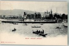 Zürich Dampfer Helvetia Binnenschiff