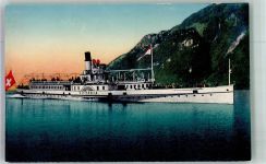 Salondampfer Victoria Vierwaldstättersee Binnenschiff