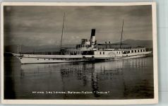 Salondampfer Italie auf dem Lac Leman Binnenschiff