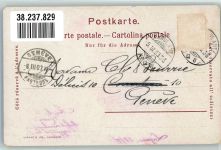 Lausanne Losanna 100. Jubiläum d. Kanton Waardt14.4.1804 a.d. Montbenon Elitebataillon Militär Schweiz 1903 Künstlerkarte