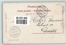 Lausanne Losanna 1. Vereidigung d. Gr. Rates am 21.5.1803 a.d. Kathedrale Motiv Schweiz 1903 Künstlerkarte