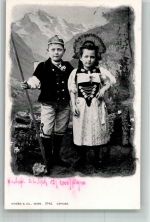 Kinder Kaiser u. Co. 7743 Tracht Schweiz 1902