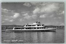 Zürich Motorschiff Limmat auf dem Zürichsee Photoglob-Wehrli 184 Binnenschiff Foto AK