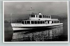 Das Fahrgast-Motorschiff Glärnisch Binnenschiff Privatfoto AK