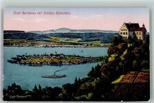 8268 Salenstein Foto AK Schloss Salenstein Insel Reichenau