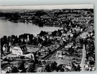 Rapperswil Jona 1957 Foto AK Kempraten Fliegeraufnahme