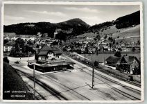 9620 Lichtensteig Foto AK Bahnhof