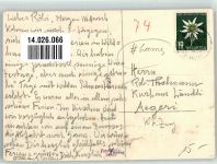 9473 Gams Foto AK LKW Fahrrad Gasthaus Ort handschriftlich
