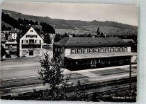 9435 Heerbrugg Foto AK Bahnhof