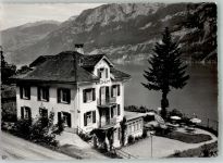 8877 Murg 1953 Foto AK Hotel Waldheim