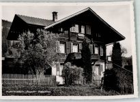 3770 Zweisimmen 1942 Foto AK Pension Knabenferienheim Bergwald
