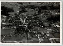 4538 Oberbipp 1948 Foto AK Fliegeraufnahme