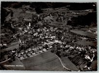 4538 Oberbipp 1948 Foto AK Fliegeraufnahme