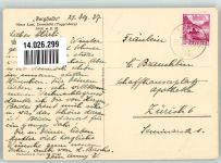 9651 Ennetbühl 1937 Foto AK Pension Brughalde