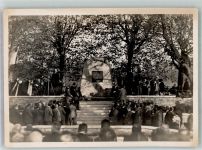3270 Kappeln bei Aarberg 1931 Foto AK Denkmal Zwinglistein