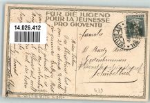 4000 Basel Bâle 1911 Künstlersteindruck Winter Spalentor Bahnpost