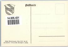8303 Bassersdorf Lithographie Wappen