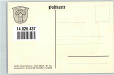 8194 Hüntwangen Lithographie Wappen