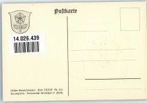 8444 Henggart Lithographie Wappen