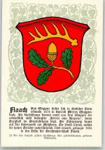 8416 Flaach Lithographie Wappen