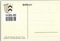 8185 Winkel Lithographie Wappen
