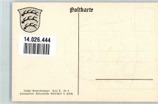 8192 Glattfelden Lithographie Wappen