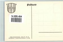8105 Regensdorf Lithographie Wappen