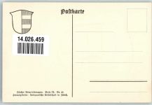 8610 Uster Lithographie Wappen