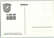 8462 Rheinau Lithographie Wappen