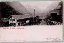 6063 Stalden Sarnen 1904 Foto AK Lütschental