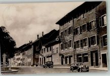 5313 Klingnau 1943 Foto AK Auto Gasthaus z. Elephanten Geschäft Metzgerei