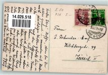 4000 Basel Bâle 1920 Foto AK Burg Ort lt. Stempel