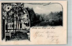 9000 St. Gallen S. Gallo 1903 Foto AK Kirche Peter und Paul
