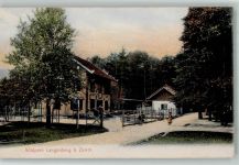 Zürich Wildpark Langenberg Zoo 1909 Foto AK