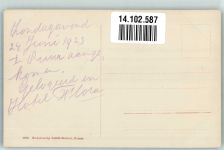 Interlaken Schiffstation 24.6.1923 Binnenschiff