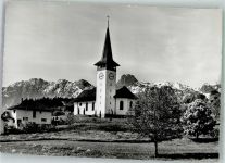 3661 Uetendorf 1962 Foto AK Kirche