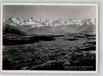 3127 Mühlethurnen 1961 Foto AK Alpen Kirchenthurnen